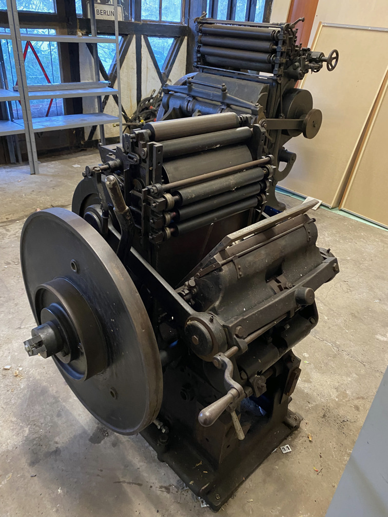 JR-67 Linotype LDS.D 100,alte Druckmaschinen und Presse ,Anfang 1900-Bestzustand im Block oder einzeln