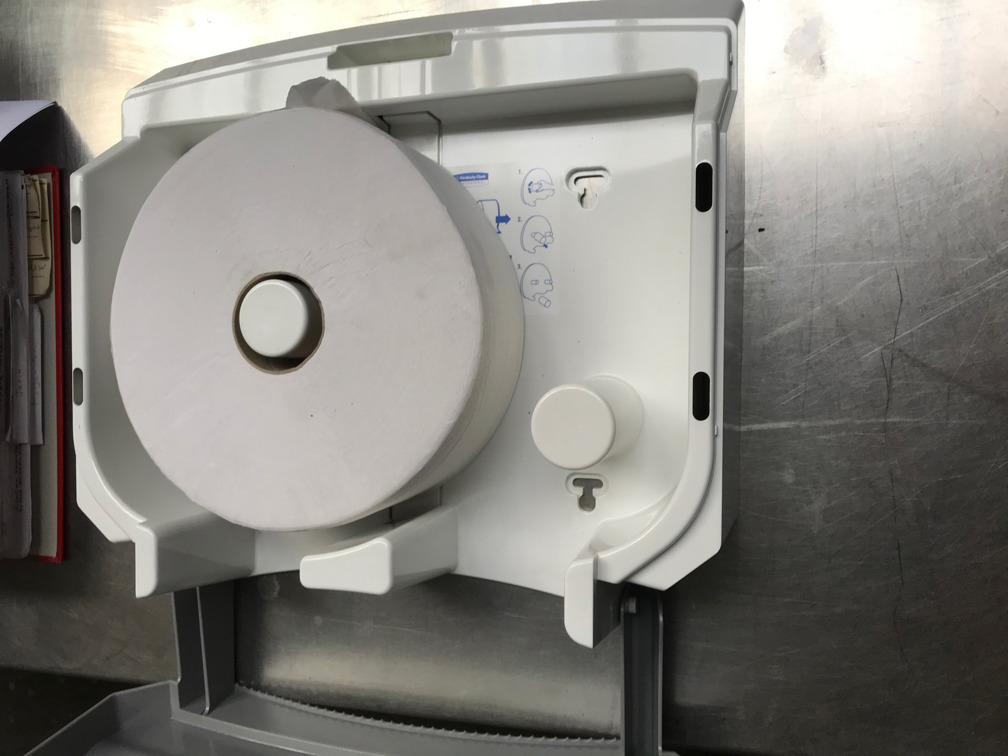 GSU-1005-11 Jumbo Toilettenpapier 380 m,entspricht bis zu 16 Kleinrollen für  Jumbo Spender