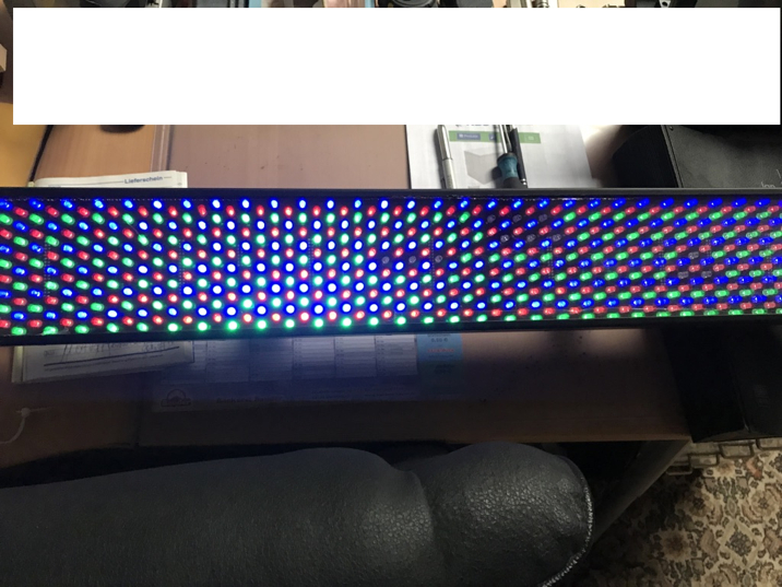 ELE 16 LED Colorstrip Min FX DJ lighting-LED Lampe bunt wechselnd;Rechteck-Lampenkörper
