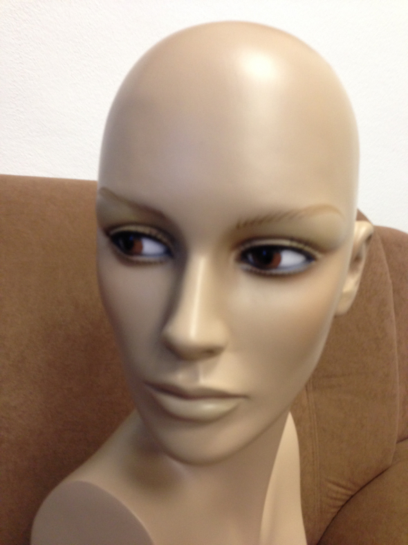 AJ 24 Design Frauen Modell Kopf.Frauenkopf Puppe