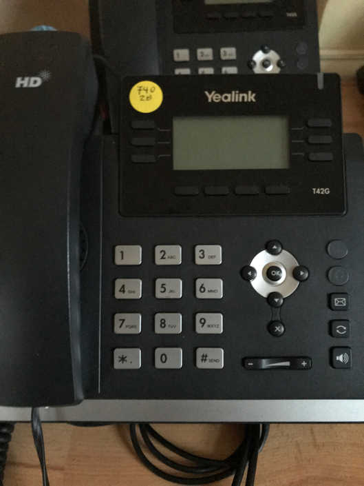 E 02-Telefon Typ HD-SIP T42 G VOIP Benutzerfreundlich-Energieeffizient Anwendungsintegration