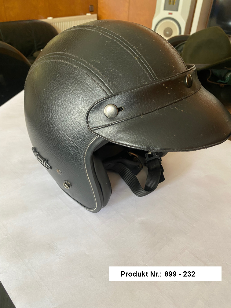 AMO-30 Motorrad Helm,Velocette-Halbschale-(fast wie neu-keine Gebrauchsspuren),Größe:XL oder ? cm-kommt noch !!!