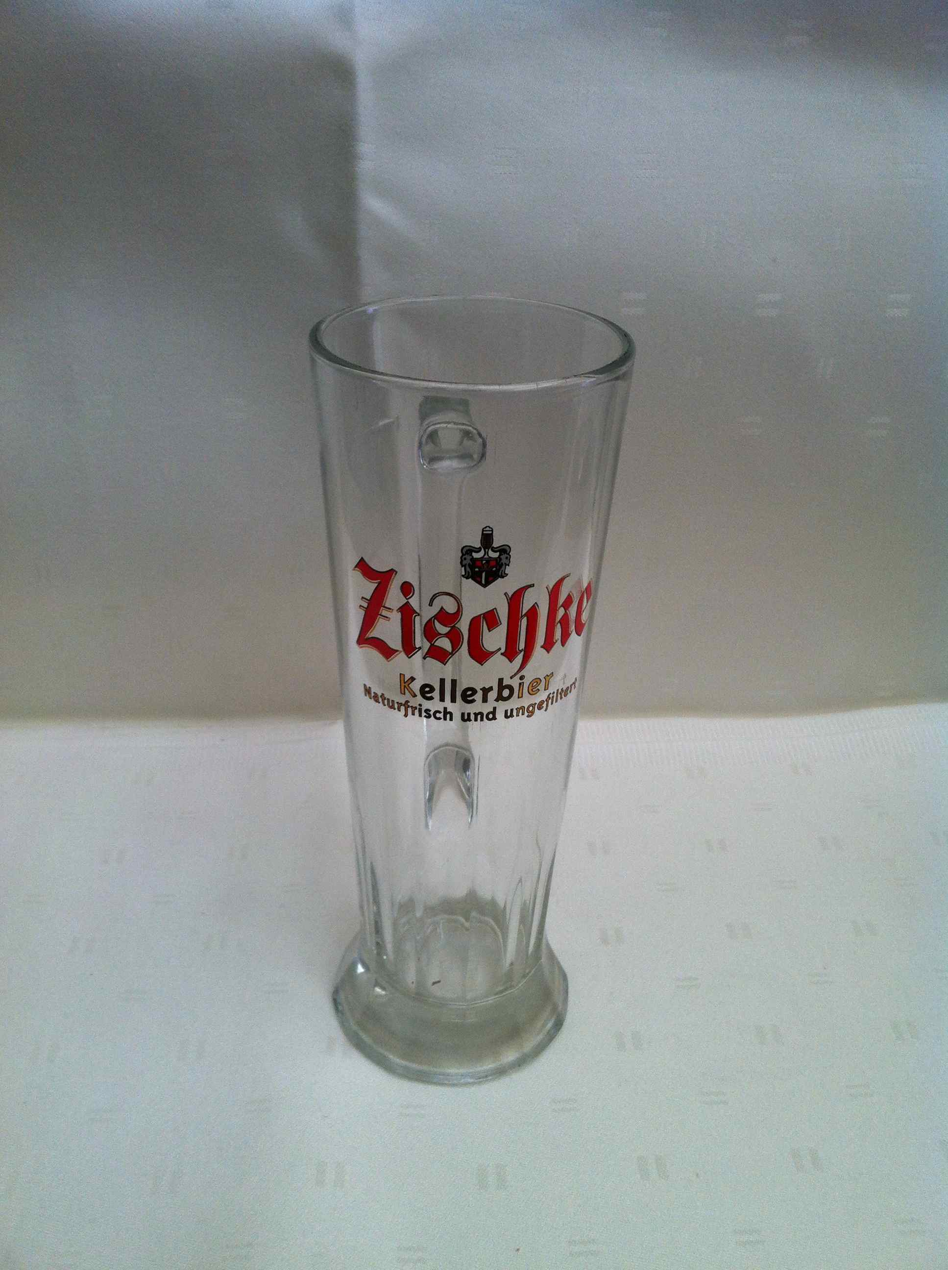 G 85 Bierkrug Humpen Seidel " Zischke ,Bierglas. 0,3 Liter.Bier