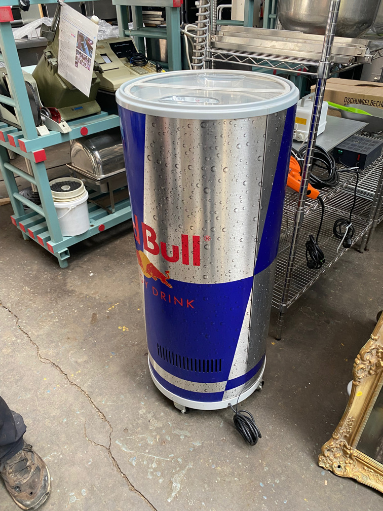 GKS 220-74  Red Bull Kühl Tonne-Kühldose;Mobiler-Gastro-Cooler- Party-Cooler